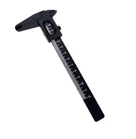 Paquimetro grande 15cm preto