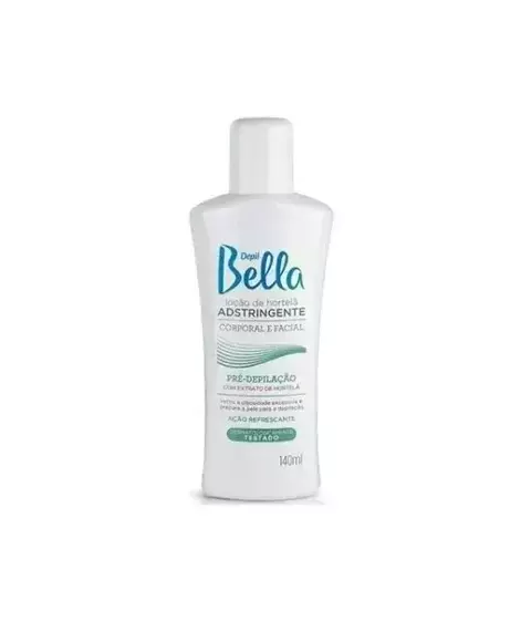 Loção adstringente facial e corporal depil bella 140ml