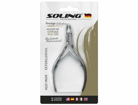 Alicate de cutícula profissional Ref 368 Soling