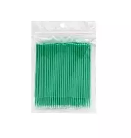 Microbrush verde 100 unidades