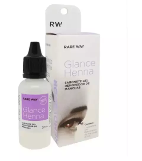 Removedor de henna gel Glance 20ml