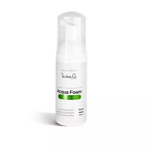 Espuma de limpeza Acqua Foam Control Skin Lashes Co 150ml - Peles oleosas Aqua