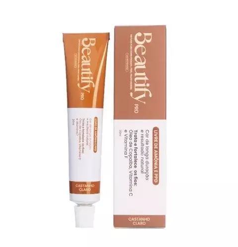 Tintura Beautify Pro Castanho Claro 20g