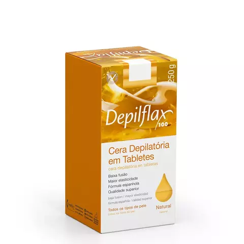 Cera Depilatória em tabletes Depiflax 250g