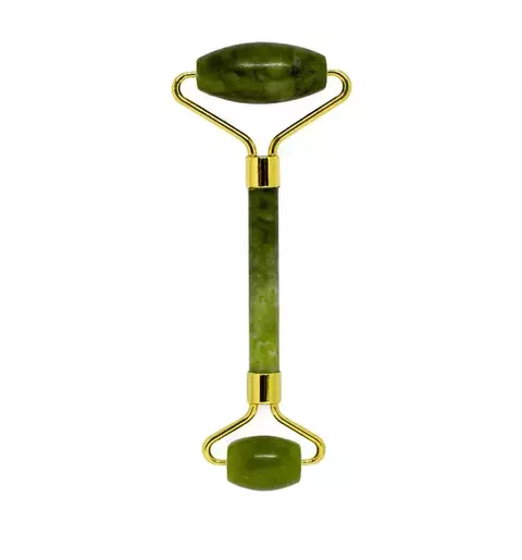Rolo massageador de pedra jade