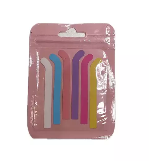 Fita oclusora para lash lifting colorida