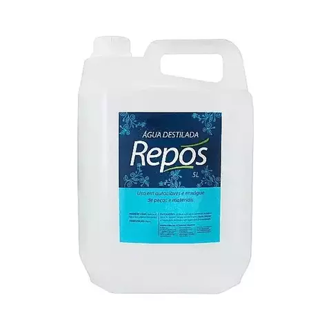 Água Destilada Repos 5 Litros