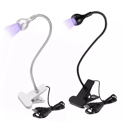 Luminária UV com clip