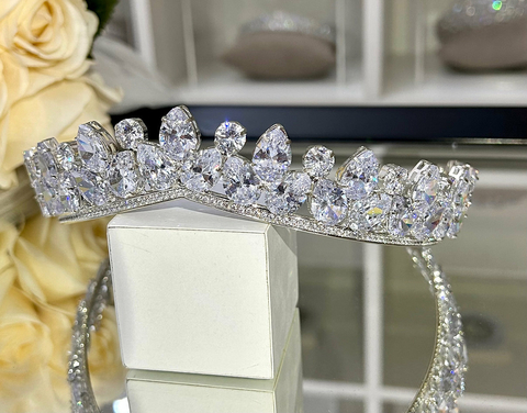 Coroa de Noiva Gotas Delicadas