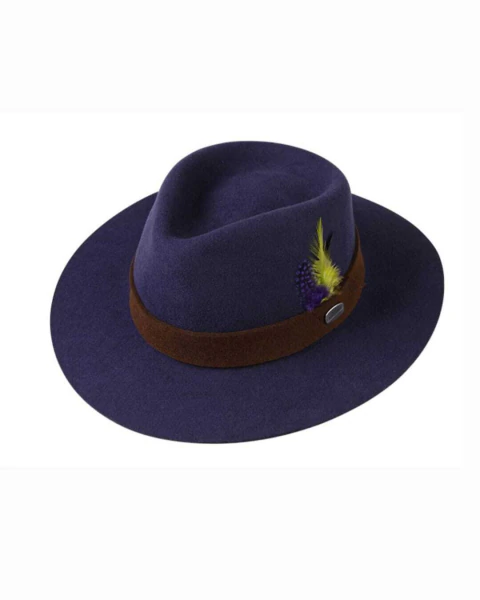 Chapéu Country Alpaca Fashion Azul Pralana