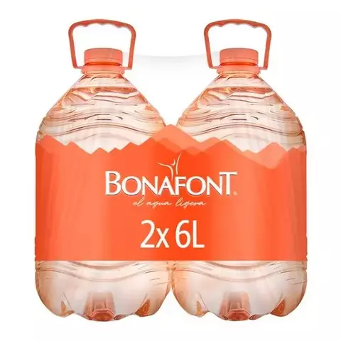 AGUA BONAFONT 6LT 2PZ - comprar en línea