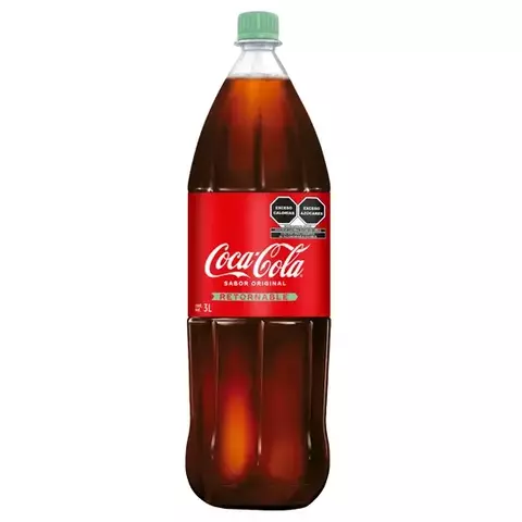 COCA 3L 6PZ (RETORNABLE) - comprar en línea