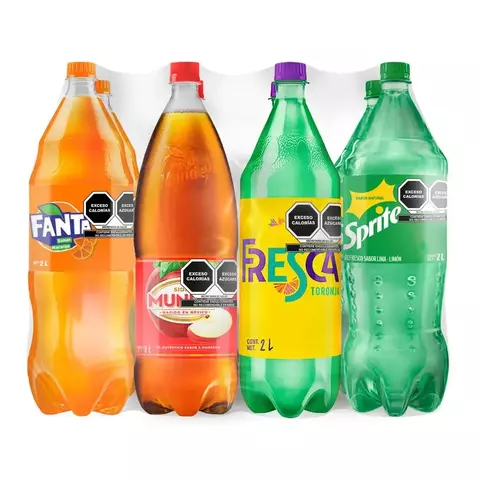 COCA SURTIDA 3L 8PZ - comprar en línea