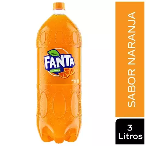 FANTA NARANJA 3L 8PZ - comprar en línea