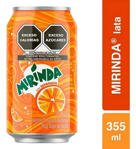 MIRINDA LATA 355ML 24PZ - comprar en línea