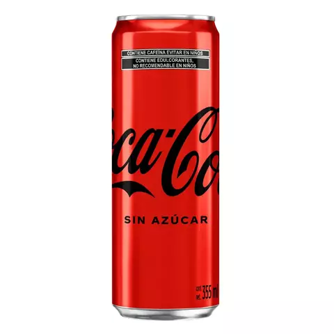 COCA S/AZUCAR LATA 12PZ 355ML - comprar en línea