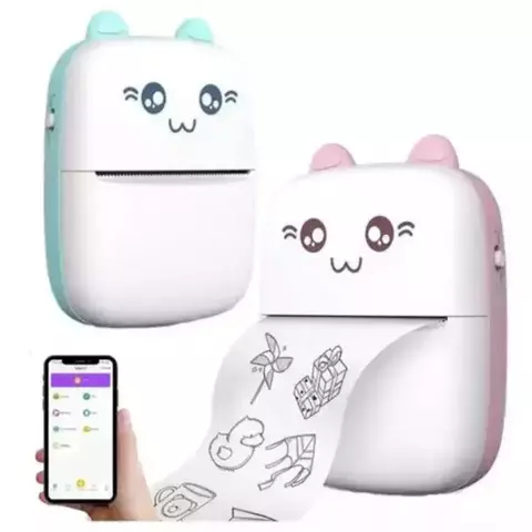 Mini Portable Wireless Bluetooth USB Thermal Printer Photos