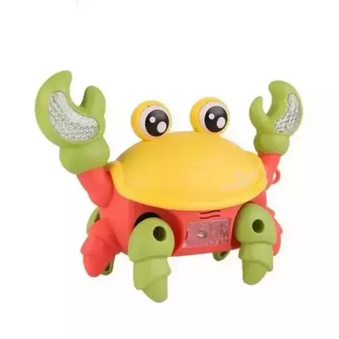 Battery Operated Runaway Crab Walks With Light, Sound And Movement