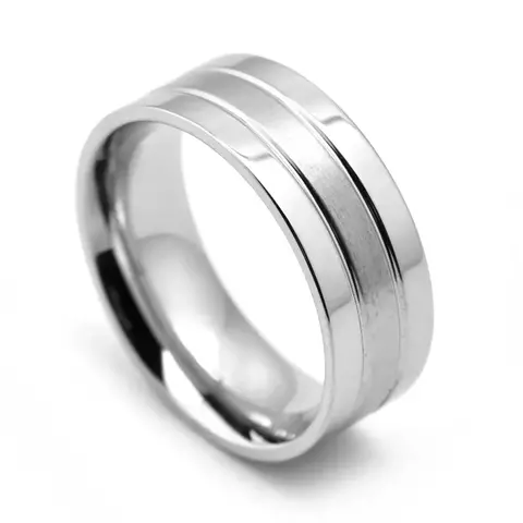 Anel masculino de aço inoxidável preto fosco, melhor vendedor, joias masculina