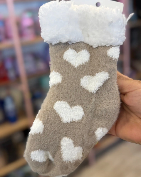 PANTUMEDIAS CON CORDERITO BASE ANTIDESLIZANTE INFANTILES