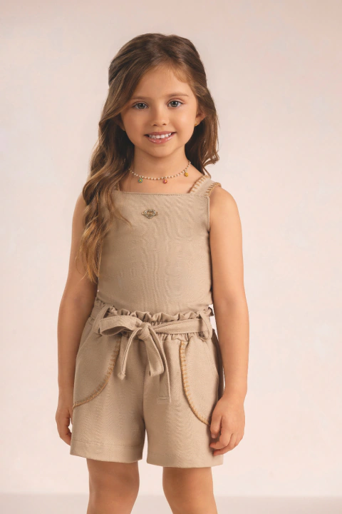 Conjunto Infantil Regata e Shorts