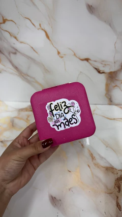 Imagem do Porta joias pequeno personalizado com frase mãe