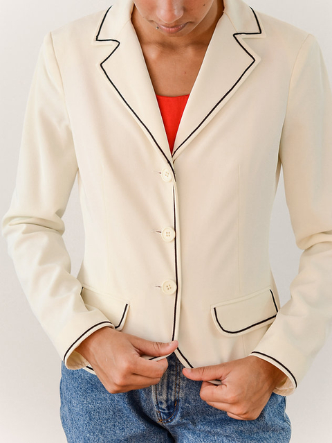 BLAZER CURTO OFF WHITE