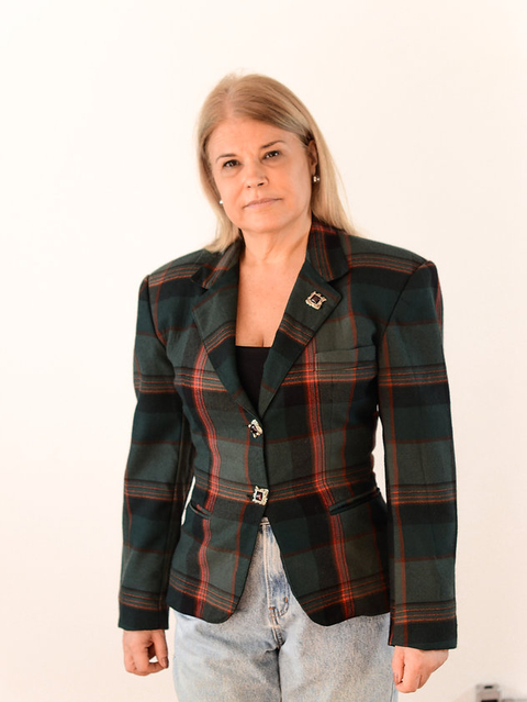 BLAZER TARTAN MARCIA PINHEIRO