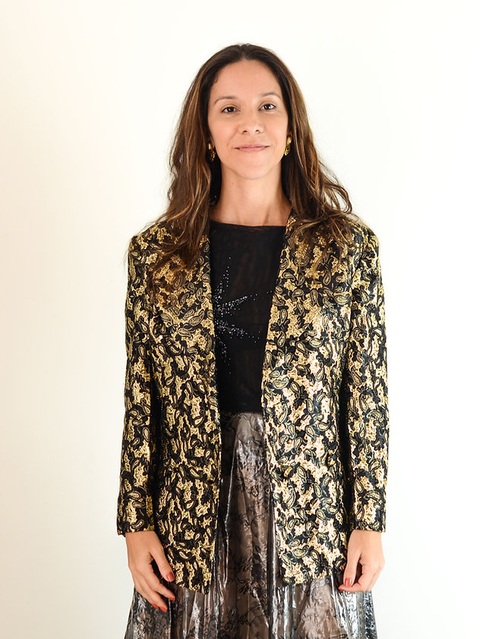 BLAZER LUREX DOURADO