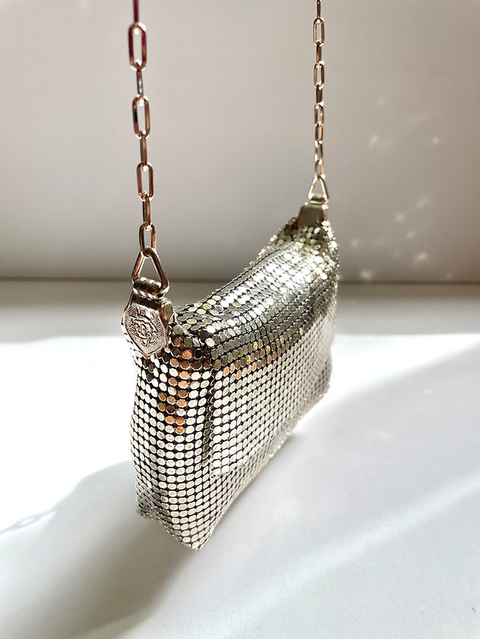 BOLSA / CINTO PRATEADO