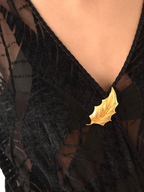 BROCHE FOLHA