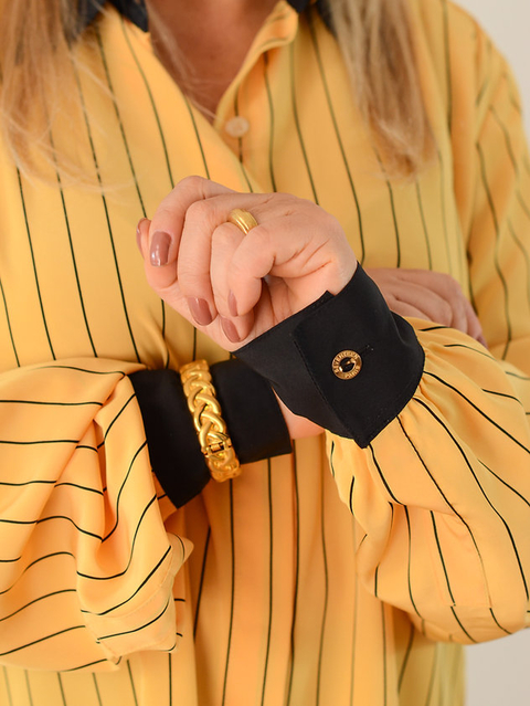 CAMISA SEDA LISTRADA - comprar online