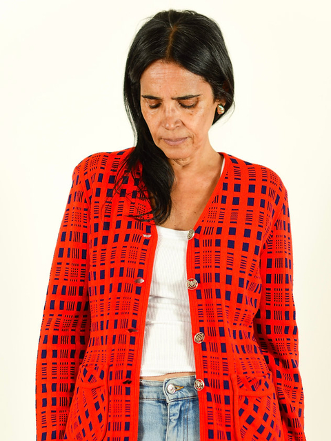 CARDIGAN VERMELHO