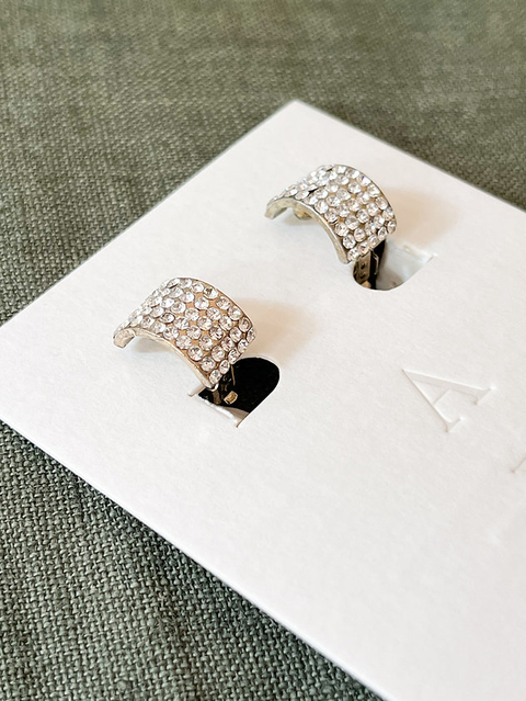 MEIA ARGOLA CRISTAIS