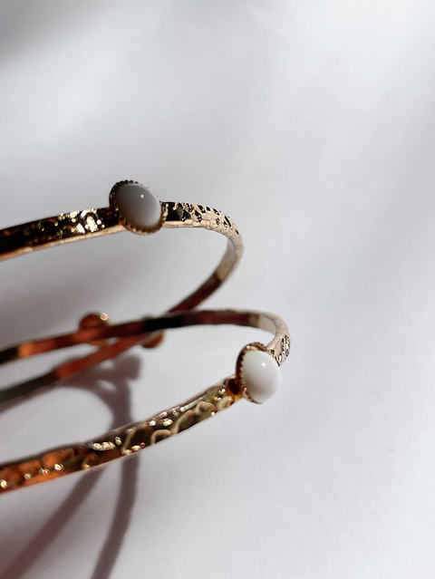 DUPLA DE PULSEIRAS BOLINHA - comprar online