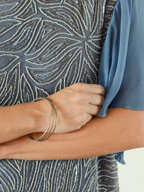 PULSEIRA AROS PRATEADA