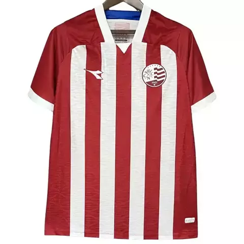 Camisa Náutico I 25/26 - Torcedor Masculina - Diadora | Listrada vermelha com branco - comprar online