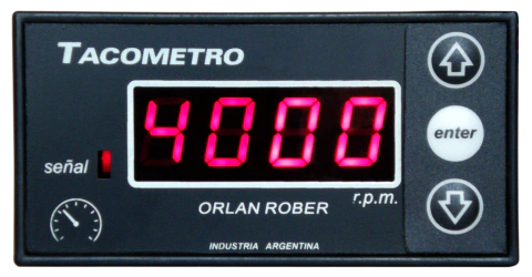 Tacómetro Digital DCV06 46x92mm