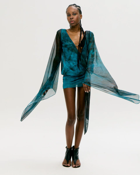 VESTIDO SIANNI ESTAMPA - comprar online