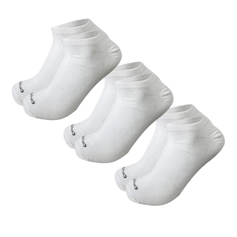Kit 3 Meias Brancas Sapatilha 39 ao 43 Algodão PREMIUM Sport Centopé - comprar online