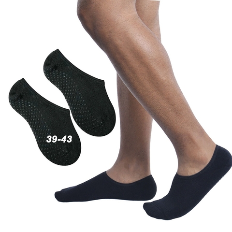 Meia Pilates Yoga Preta Lisa Antiderrapante 39 ao 43 Adulto Preto Esportiva