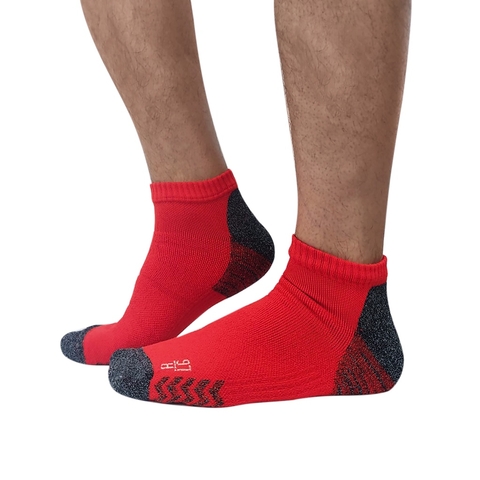 Meia Cano Baixo Trekking GROSSA Qualidade Coolmax Cores 39-43 Esporte Corrida Conforto Cano Baixo Buky