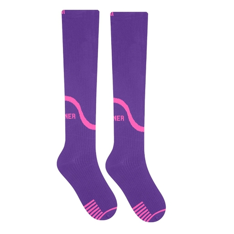 Meia 3/4 Compressão Longa Anatômica Corrida Ciclismo Esportiva Selene - comprar online