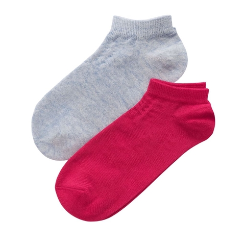 Meia Rosa Sapatilha Cano Curto Punho Canelado Feminina Centopé - comprar online