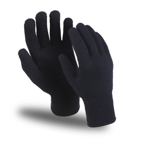 Luva de Lã Preta Adulto Básica Inverno Frio Tamanho M G Unissex Masculina Feminina - comprar online