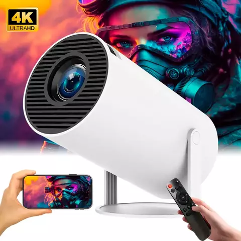 Mini Projetor Portatil Wi-Fi Bluetooth HD-4K Bivolt Cinema em Casa - BM-F1012 - comprar online