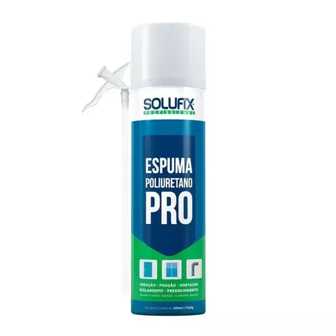 Espuma Expansiva De Poliuretano Pu Vedação Com Válvula 500ml