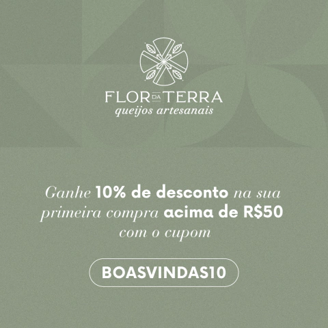 Imagem do banner rotativo Queijaria Flor da Terra