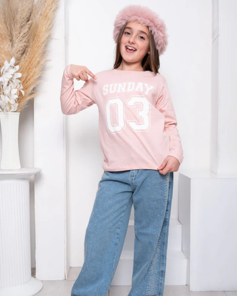 Remera Manga Larga Sunday T4/14