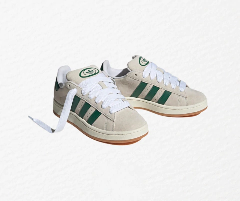 Campus 00's 'Crystal white dark green'